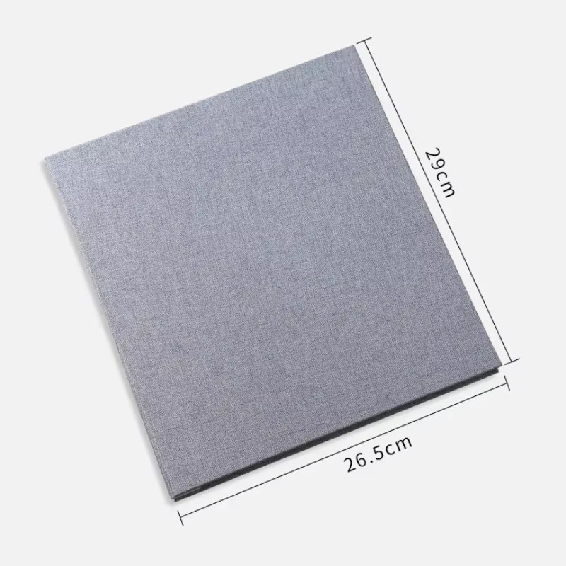 Vintage Leinen Fotoalbum in Beige für kreative DIY-Geschenke und zur Dokumentation des Kinderwachstums - Bild 6