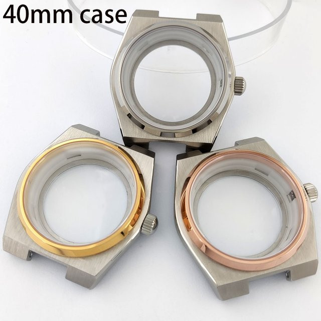 OUMASHI Uhrengehäuse Edelstahl, Saphirglas, 40 mm, Unisex - Bild 1