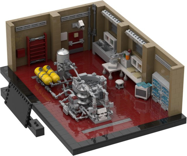 GOBRICKS Breaking Bad Superlab Modellbausteine Set mit 1180 Teilen in Mehrfarbig - Bild 1