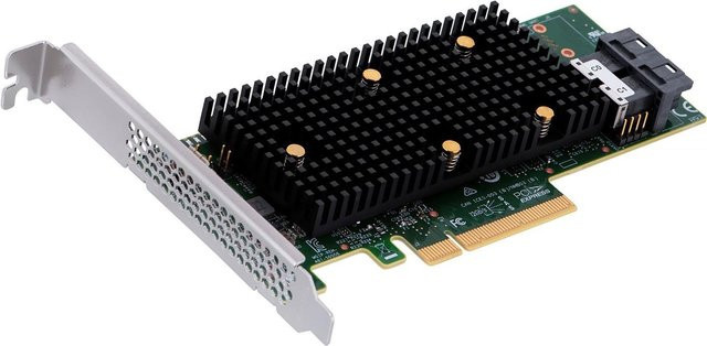 Broadcom MegaRAID 9440-8i Speichercontroller für SATA und SAS 12Gb/s, PCIe 3,1 x8, RAID 0, 1, 5, 6, 10, 50, 60, Schwarz - Bild 1