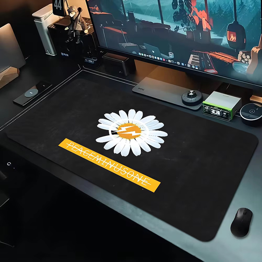 Peaceminusone B-Banner Mauspad Schwarz für PC und Laptop - Bild 6