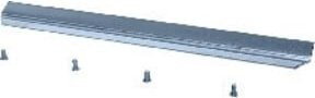 Ideal Schutzkante für Schaufel Größe 9 aus Aluminium mit Nieten in Silber - Bild 1