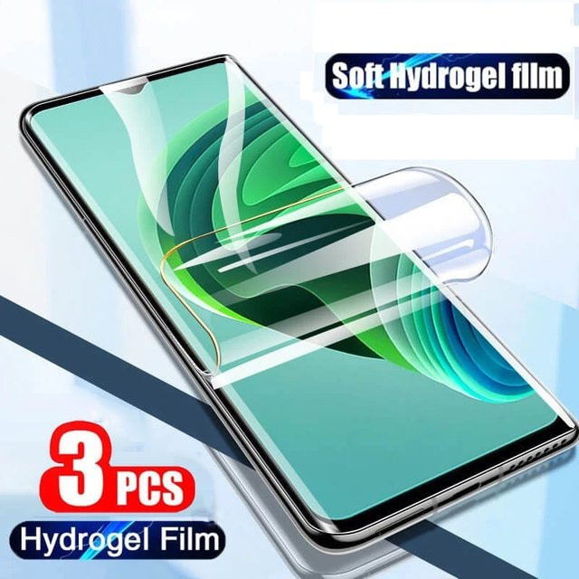3er-Pack Hydrogel Displayschutzfolie für Vivo iQOO Z7, Z7 Pro, Z7i, Z7x, Z8x, 11s, 12 Pro, Z7s 5G, transparent - Bild 1