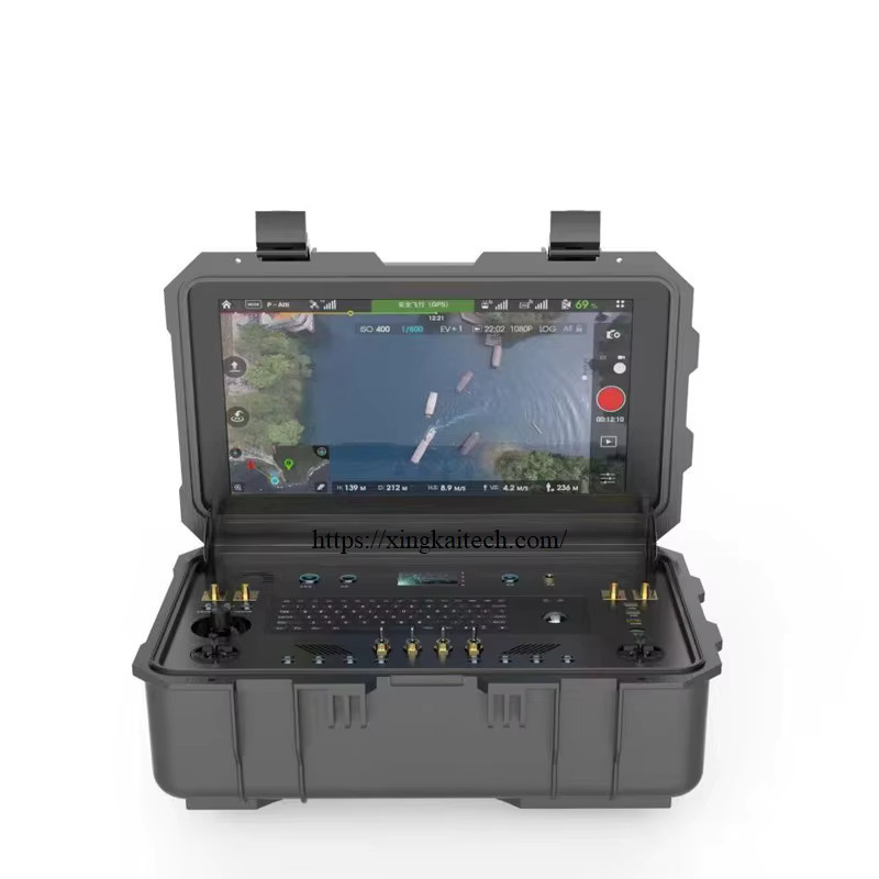 XINGKAITECH Flight Controller Multifunktionale Handheld Ground Control Station GCS für VTOL RC Fernbedienung, Schwarz - Bild 2