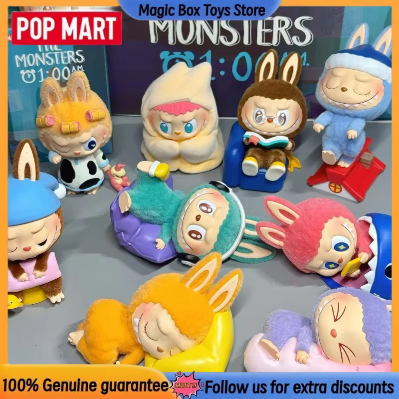 POP MART The Monsters 1:00 AM Series Labubu Figuren Blind Box, Bunt - Bild 2