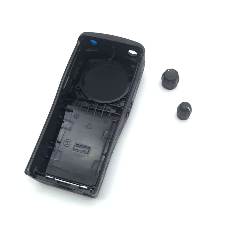 KEEPTOP Frontgehäuse Ersatz für Motorola EP450 Walkie Talkie Zubehör, Farbe: Schwarz - Bild 2