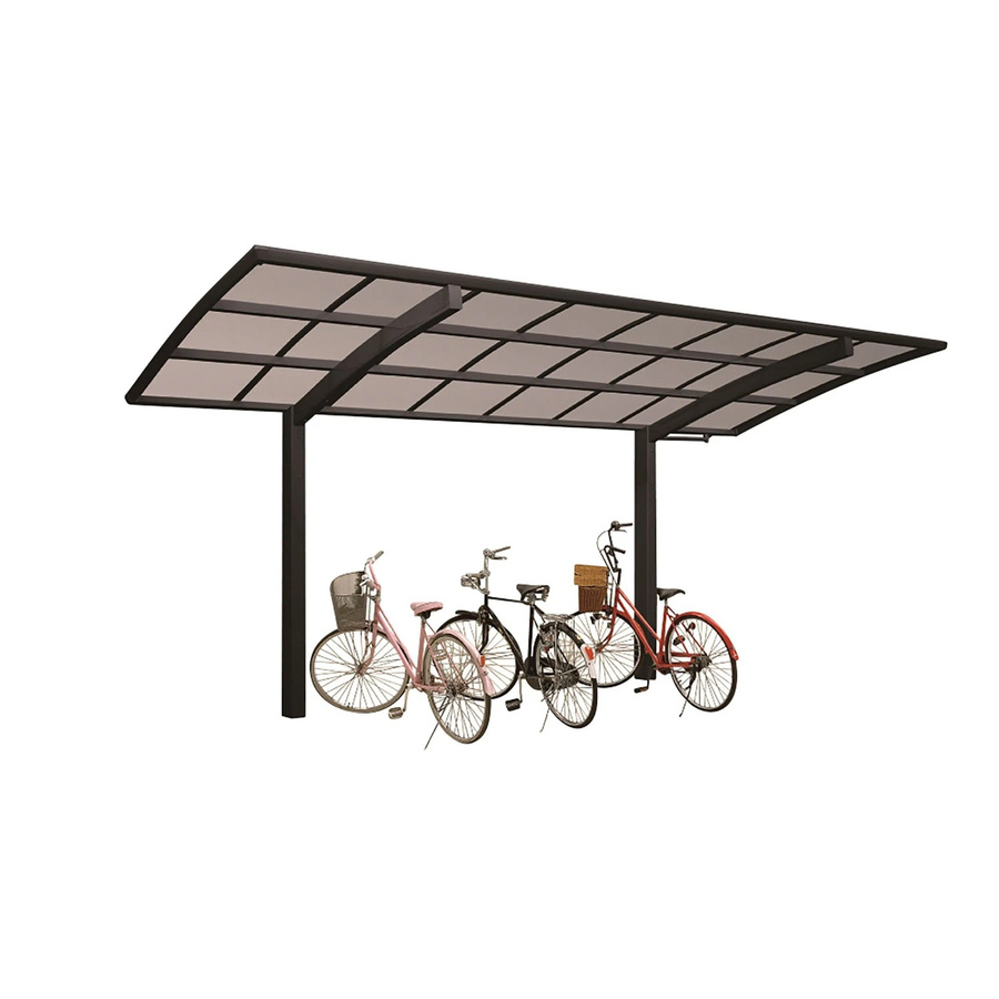 Ximax Einzelcarport Portoforte Mini Typ 60 Schwarz B/T: 201 x 495,4 cm - Bild 2