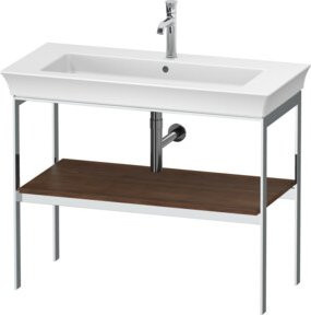 Duravit Waschtisch-Konsole White Tulip in Weiß, bodenstehend, B: 98,4 cm, T: 45 cm, H: 76 cm - Bild 1
