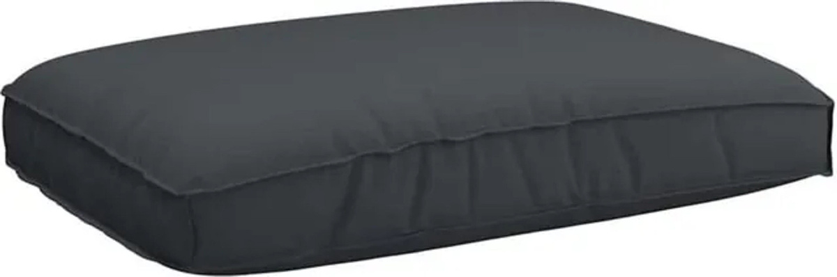 Vidaxl Palettenkissen für die Sitzfläche in Schwarz Anthrazit, rechteckig, B/T/H: 120 x 80 x 12 cm - Bild 1