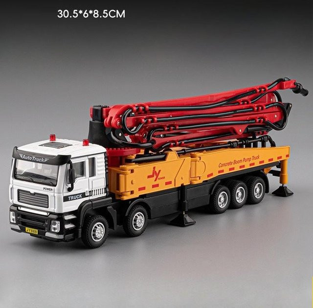 Linyi toy car Schlammpumpenwagen Straßenblockade LKW Modell, 1:32 Maßstab, ab 14 Jahren - Bild 1