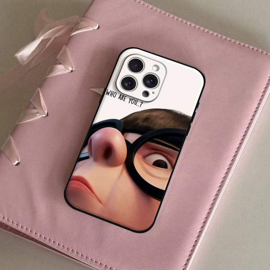 E-Edna Mode Silikon Handyhülle für iPhone 17 16 15 14 13 12 11 Pro Max Mini X Xs XR in Schwarz - Bild 3
