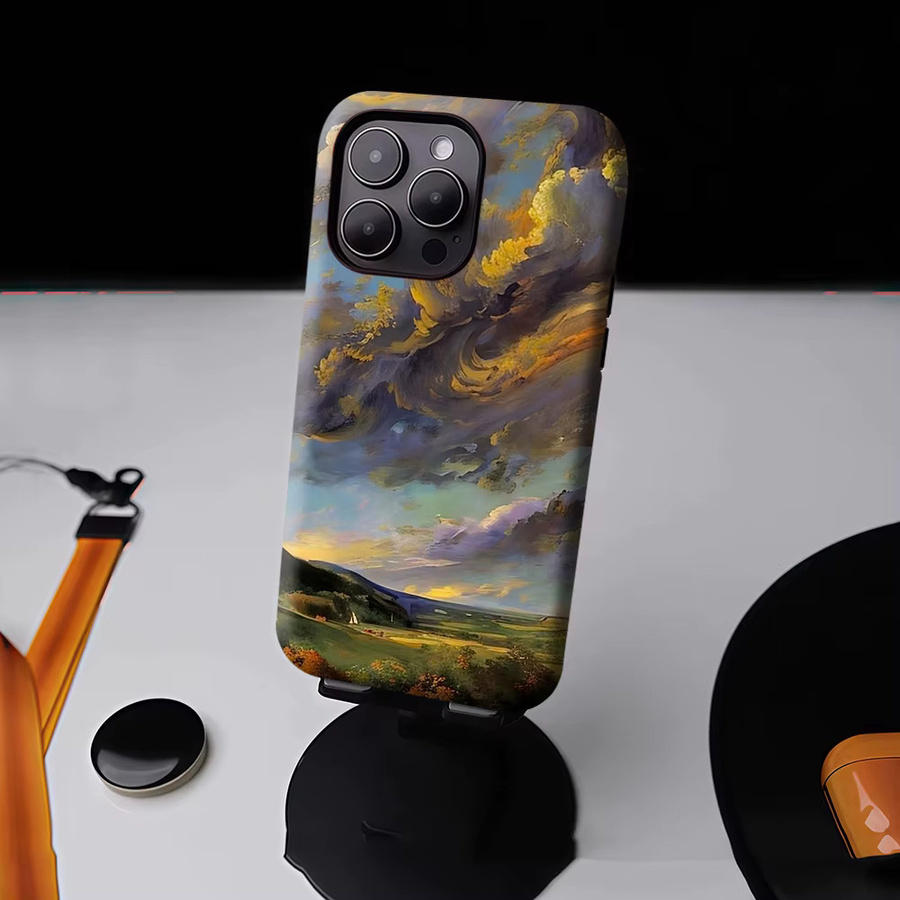 Robuste Magnetische Handyhülle von Potdemiel mit surrealer Himmelslandschaft für iPhone 17 16 15 14 13 Pro Max Plus, Mehrfarbig - Bild 4