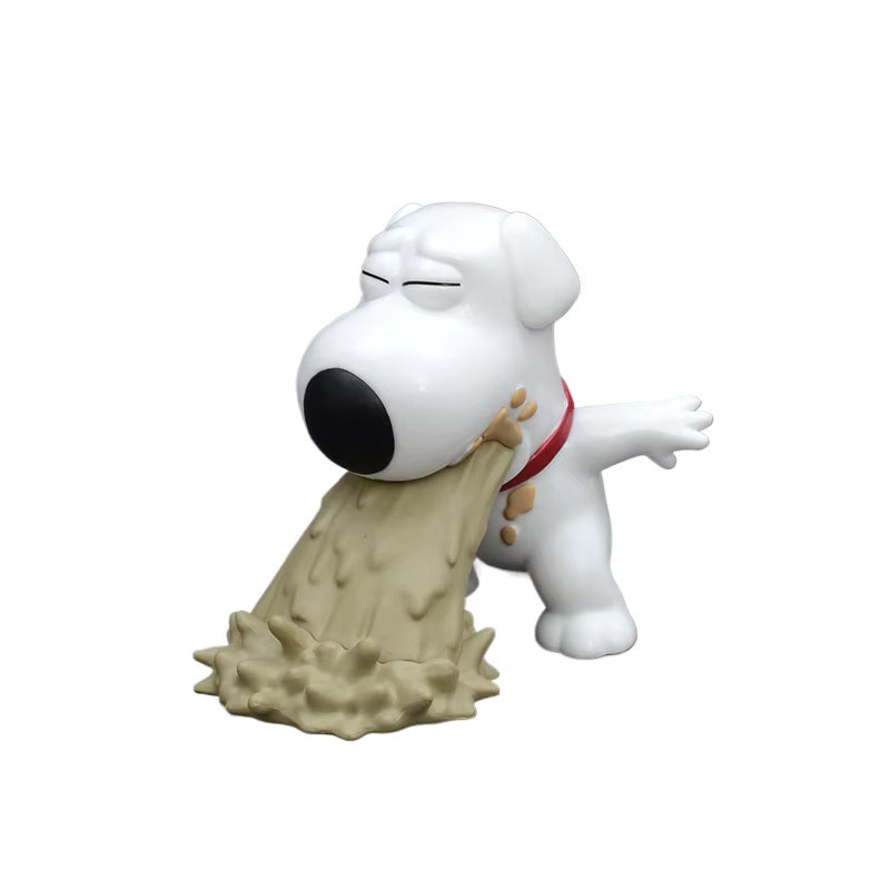 TAKARA TOMY Family Guy Brian Griffin Figur, Desktop-Ornament - Bild 7