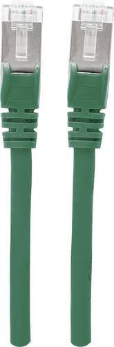 Intellinet RJ45 Patchkabel CAT 6a S/FTP Ethernet/LAN Grün, Länge: 1,00 m - Bild 1