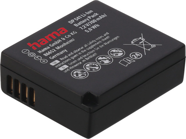 Hama DP 541 Lithium-Ionen Akku 700 mAh in Schwarz - Bild 1