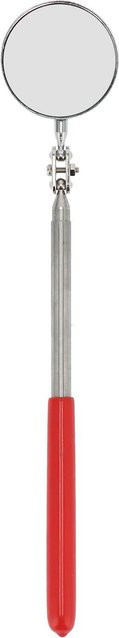 OutsideWorld CT502 Flexibler Inspektionsspiegel für Klimaanlagenrohre und Schweißinspektionen, Teleskopierbar, Farbe: Weiß/Silber - Bild 1