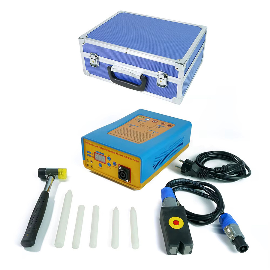 Podofo 1380W Kfz-Dellenreparaturmaschine mit Induktionsheizung für die elektromagnetische PDR Blechreparatur und Auto-Karosserie-Dellenentfernung - Bild 6