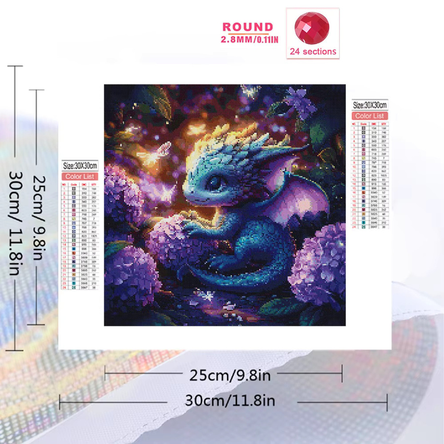 Evershine 5D DIY Diamant Mosaik Dinosaurier Tier, Malerei - Bild 2