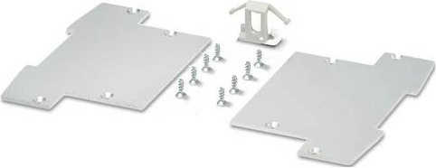 Phoenix Contact Seitenelement UM-ALU 4-100,5 COVERLID 75 AL 2201760 aus Aluminium in Silber, B: 105,4 cm, H: 73,5 cm, T: 0,2 cm - Bild 1