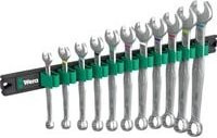 Wera 9640 Magnetleiste 6003 Joker 1 Ring-Maulschlüssel-Satz 11-teilig, 8-19 mm, Silber - Bild 1