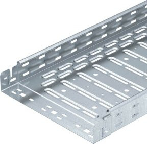 OBO Bettermann Kabelrinne RKSM 620 FT in Silber, B/H/L: 200 x 60 x 3050 mm - Bild 1