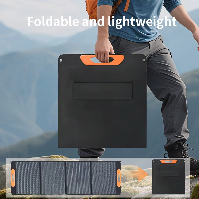 CHUBAN Flexibles Solarpanel 210 W, Monokristallines Silizium, Wasserdicht IP68, Schwarz - Bild 4