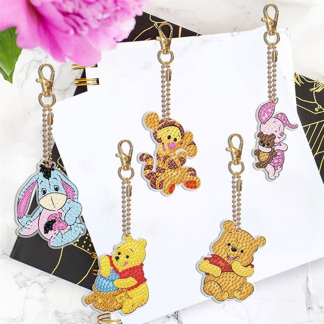Potdemiel Schlüsselanhänger Winnie Puuh, Kinder, Bastelmaterial-Set - Bild 1