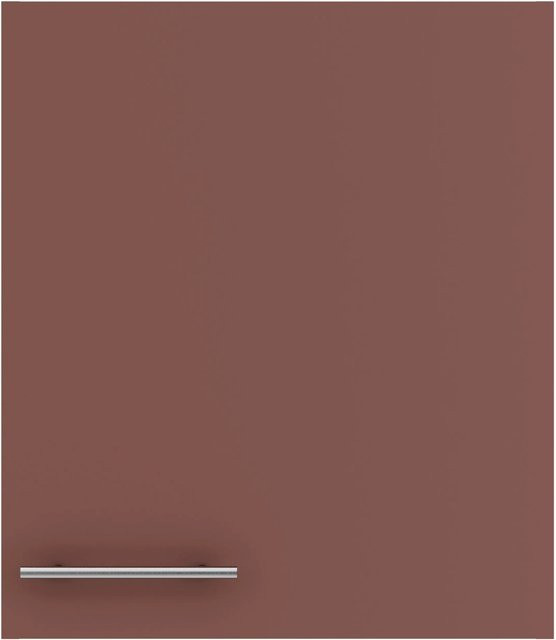 OPTIFIT Bari407 Küchen-Oberschrank in Rostrot mit modernem Design und mattem Finish - Bild 1