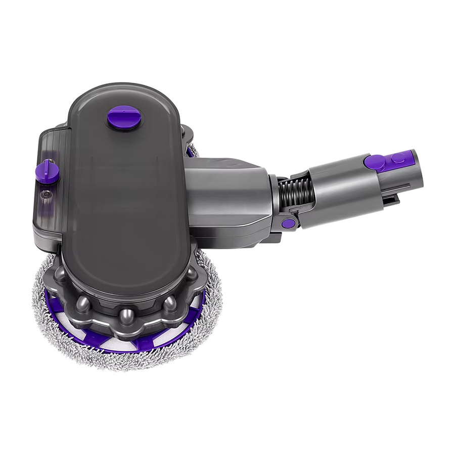 2-in-1 Staubsauger-Moppkopf-Set für Dyson V6 V7 V8 V10 V11 in Grau, waschbare Bodenbürste als austauschbares Ersatzzubehör - Bild 4