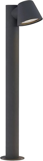 Lindby Außenleuchte Ileyna Pollerleuchte aus Metall in Schwarz, Modernes Design für Garten und Außenbereich, IP44, GU10, Höhe: 70,0 cm - Bild 1
