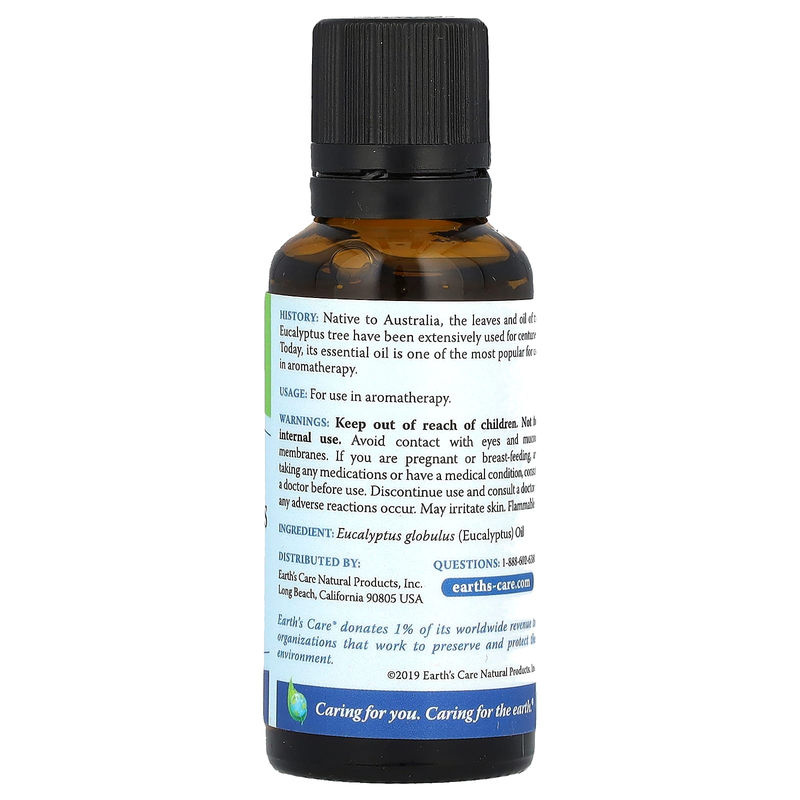 Earth'S Care 100% reines Eukalyptusöl in brauner Glasflasche, 30 ml - Bild 2