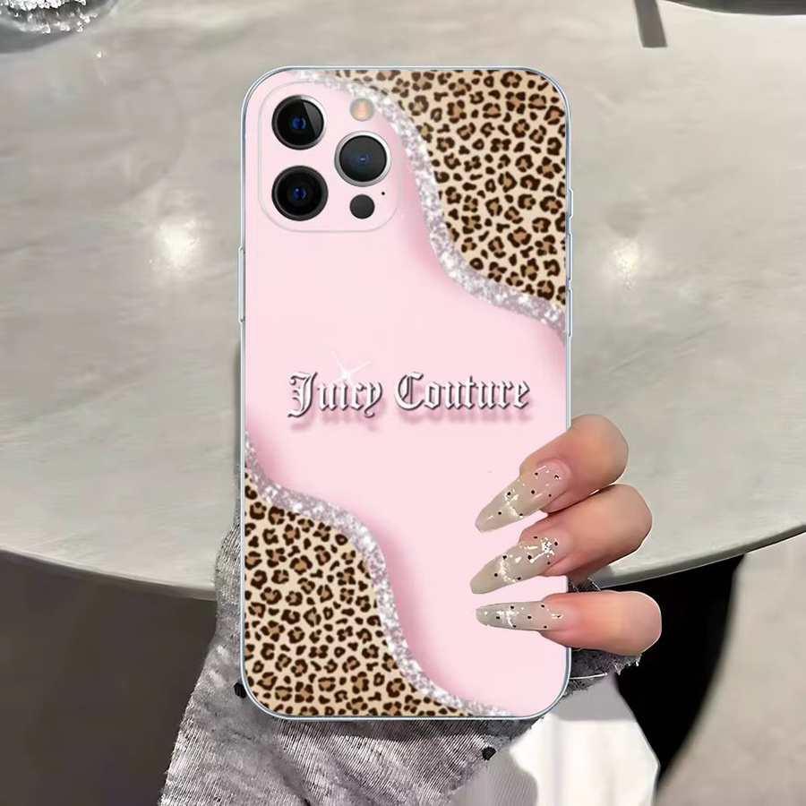 J-JuicysS Couture Handyhülle für Apple iPhone (Modelle: 11, 12, 13, 14, 15, 16, 17 Pro Max Plus) mit transparenter Rückseite - Bild 2