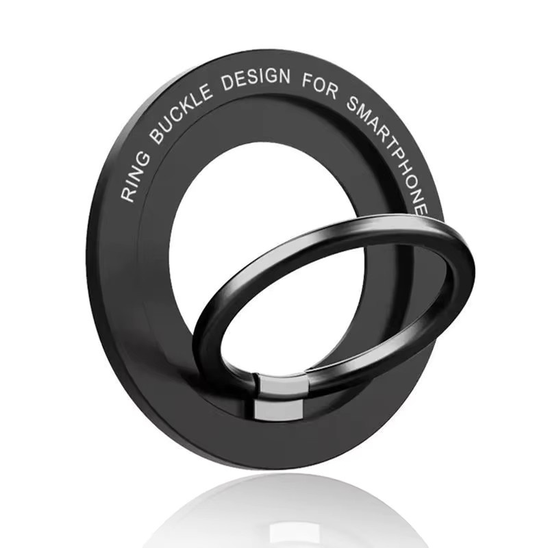 WSSHE Magnetischer Ringhalter für MagSafe Zubehör, Einstellbare Fingerhalterung für iPhone, Schwarz - Bild 5