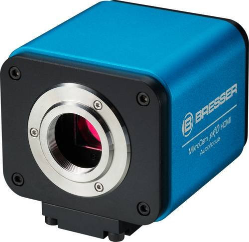 Bresser Optik MikroCam PRO HDMI Mikroskop-Kamera mit Autofokus in Blau - Bild 1