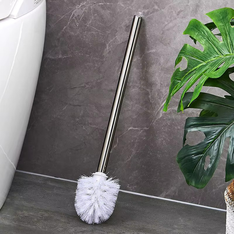 JETTING Toilettenbürsten-Set mit Edelstahlgriff in Schwarz, freistehend - Bild 2