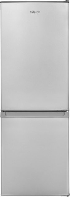 Exquisit Kühl-Gefrierkombination KGC 232-60-E-040E silber, B/T/H: 49,5 x 56 x 142,5 cm - Bild 1