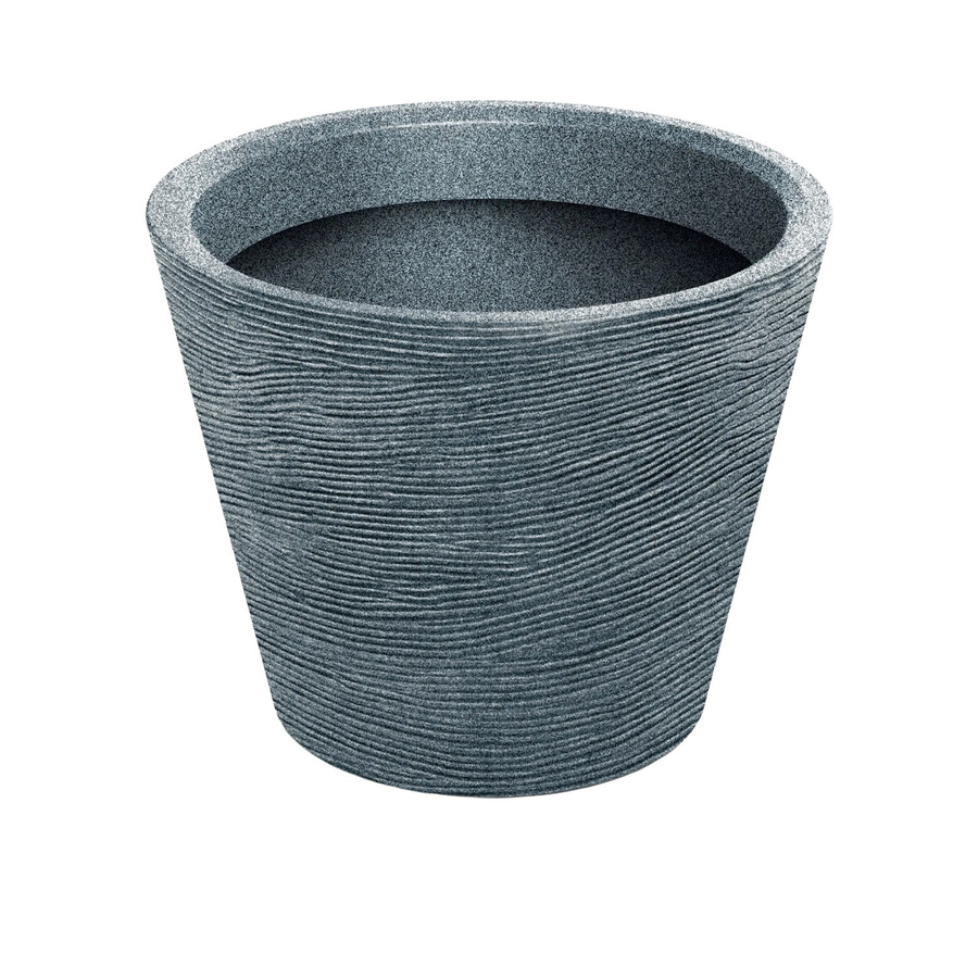 Prosperplast Blumentopf Tubra in Granit Grau, Durchmesser: 48 cm, Höhe: 38 cm - Bild 2
