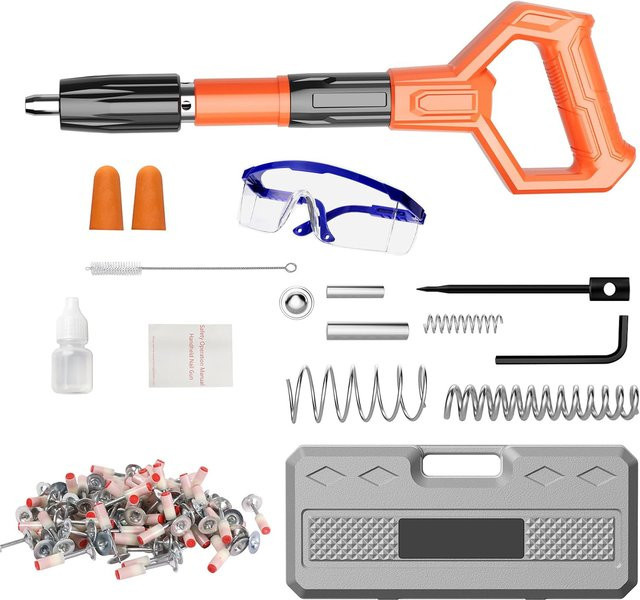 Betuyoo Manuelle Betonnagelpistole mit 5 einstellbaren Leistungsstufen und ergonomischem Griff - Bild 1