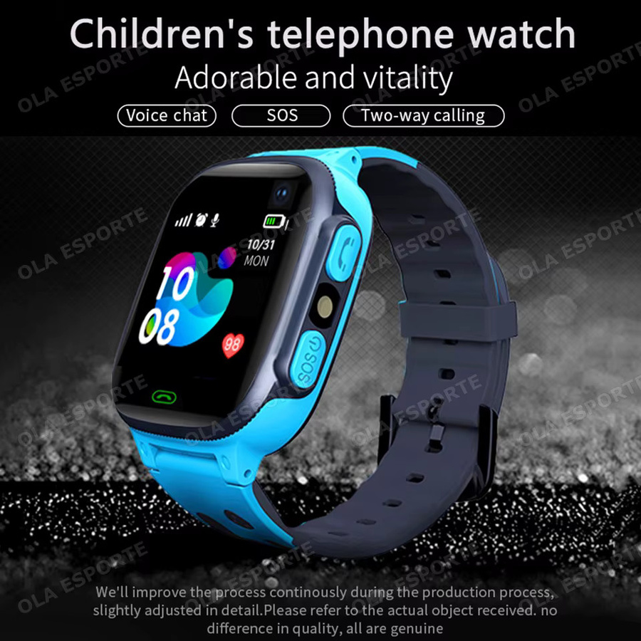 Ola Esporte Kinder Smartwatch mit GPS Tracker, SOS Funktion, HD Kamera und 1,44 Zoll Bildschirm in Pink - Bild 2