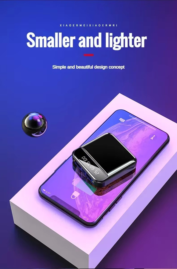 OnePlus Mini Powerbank mit 10000 mAh Kapazität und LED Digital Display in Weiß - Bild 5