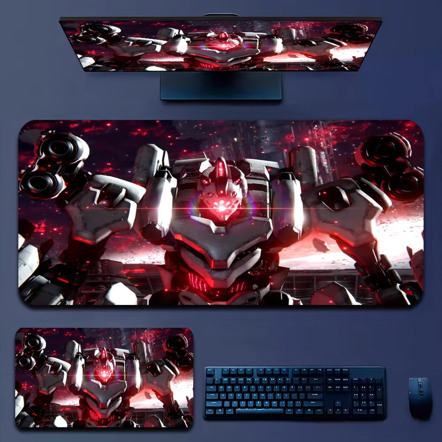 Gepanzertes Kern Lockedge XL Mauspad für Gaming-Tastatur und Notebook, Multicolor, B: 80 cm, T: 30 cm - Bild 4