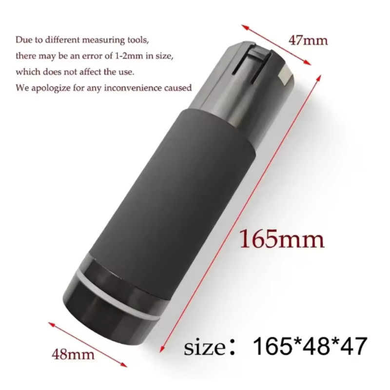 Lerp Ersatzakku für Massagepistolen und Faszienpistolen, 24V, 2500mAh, Schwarz - Bild 3