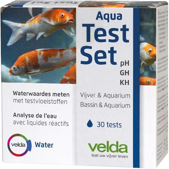Velda Aqua Testset zur Messung von pH-Wert, GH und KH - Bild 1