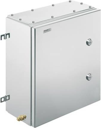 Weidmüller Installations-Gehäuse KTB QL 453820 S4E2 aus Edelstahl in Silber, B/T/H: 38,2 x 45,8 x 20,0 cm - Bild 1