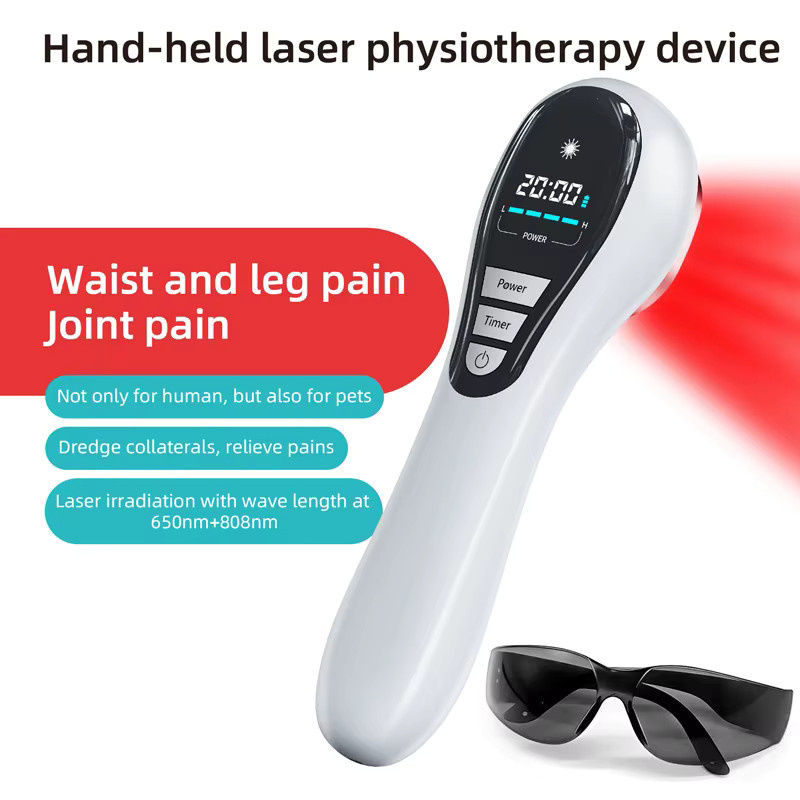 Vilnason Rotlichttherapiegerät zur Schmerzlinderung bei Arthritis und Wundheilung in Weiß - Bild 2