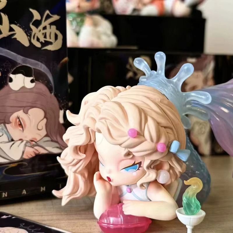 DODONAMI V3 Floating Mountains And Seas Serie Handgemachte Blind Box Nette Puppe Figur als Desktop Ornament in Multicolor - Bild 3