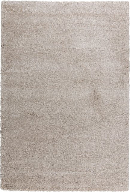 Runder Teppich SUPER SOFTNESS in Beige, modern und antistatisch, aus Polypropylen, Durchmesser: 200 cm - Bild 1
