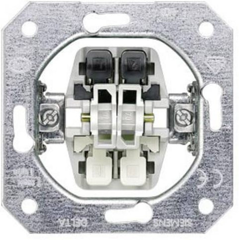 Siemens Schalterprogramm Delta Taster silber 10 Stück - Bild 1