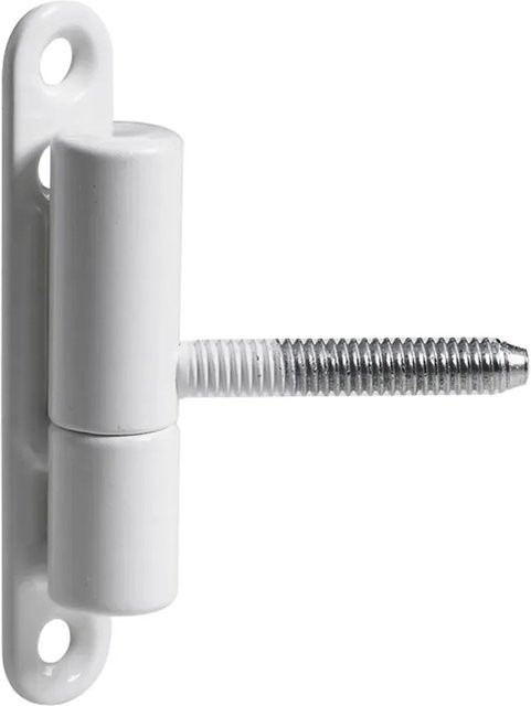 Hettich Renovierband aus Stahl pulverbeschichtet in Weiß Ø 13 mm, 2 Stück - Bild 1