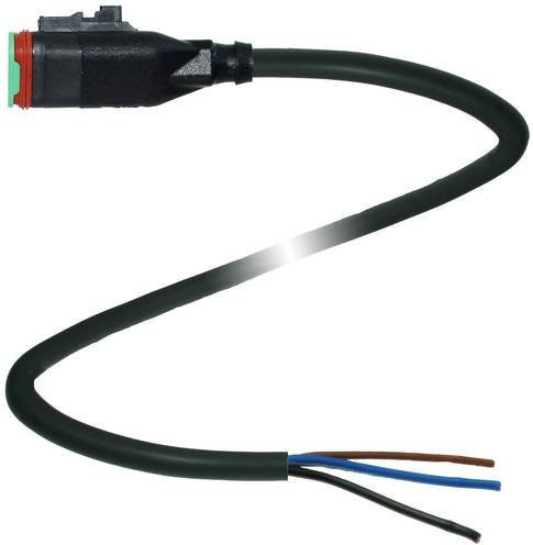Pepperl+Fuchs 70116640 Sensor-Aktor-Steckverbinder konfektioniert, 3-polig, schwarz, Länge: 6 m - Bild 1